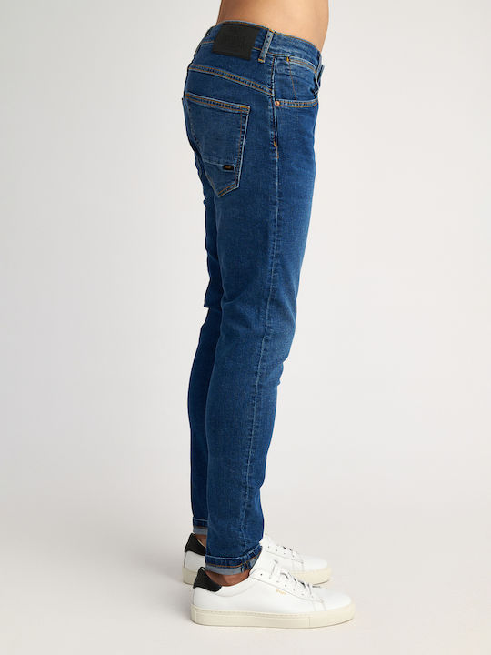 Flexy Men's Jeans Pants with Slim Fit Green
