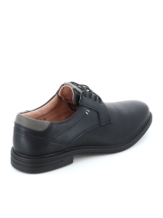 Men's Leather Casual Shoes Black