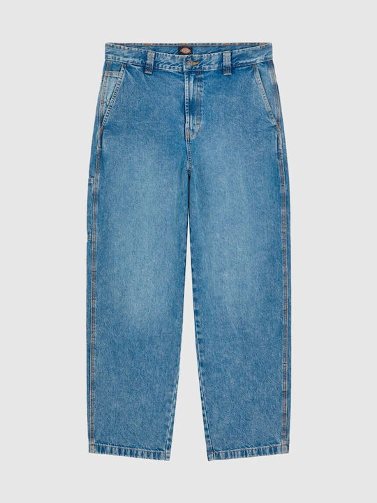 Madison Men's Jeans Pants with Loose Baggy Fit Rinsed Fade