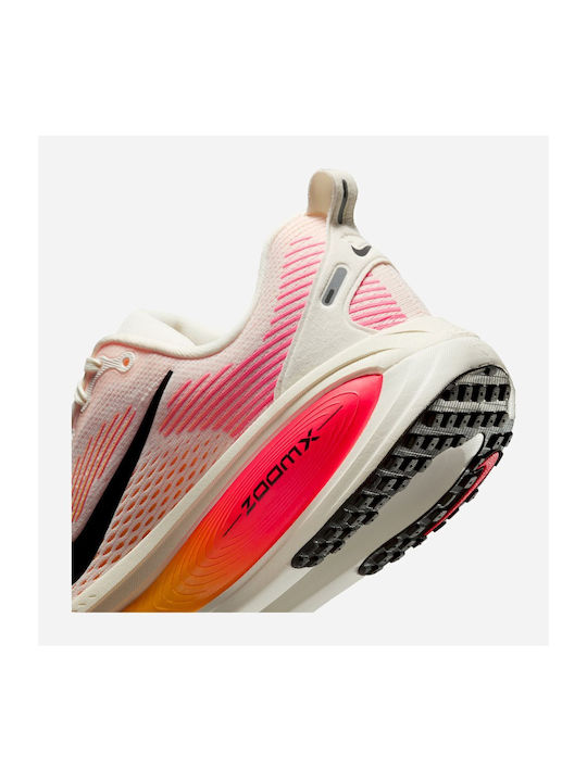Vomero 18 HM6804-100 Γυναικεία Αθλητικά Παπούτσια Running Sail / Bright Crimson / Laser Orange / Μαύρο