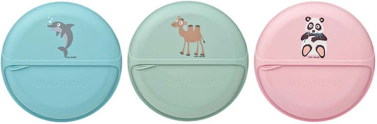 Carl Oscar Plastic Kids' Food Container Blue