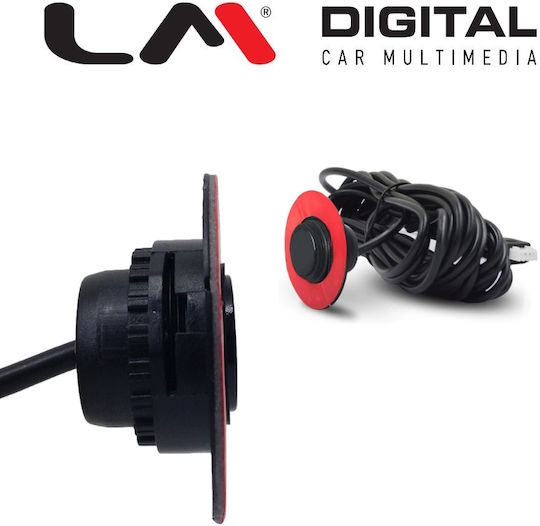 LM Digital Σύστημα Παρκαρίσματος Αυτοκινήτου με Buzzer και 4 Αισθητήρες 19mm σε Μαύρο Χρώμα