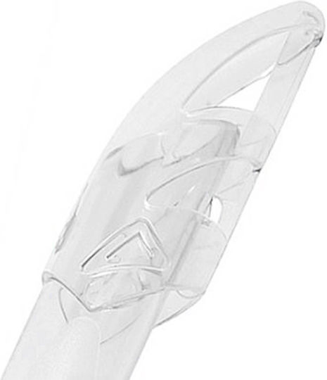 Cressi Gamma Silicone Snorkel Clear Tube Blue Αναπνευστήρας