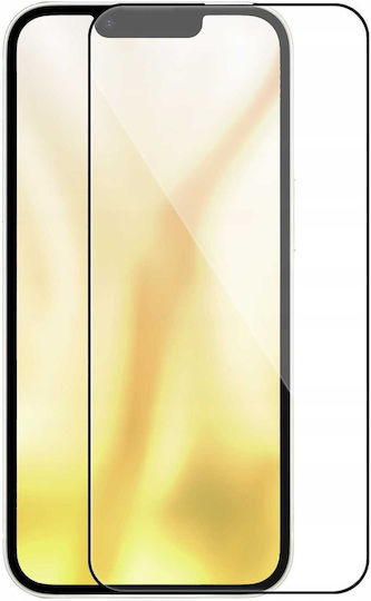 Spacecase Tempered Glass Μαύρο (iPhone 17e / 16e / 14 / 13 / 13 Pro)