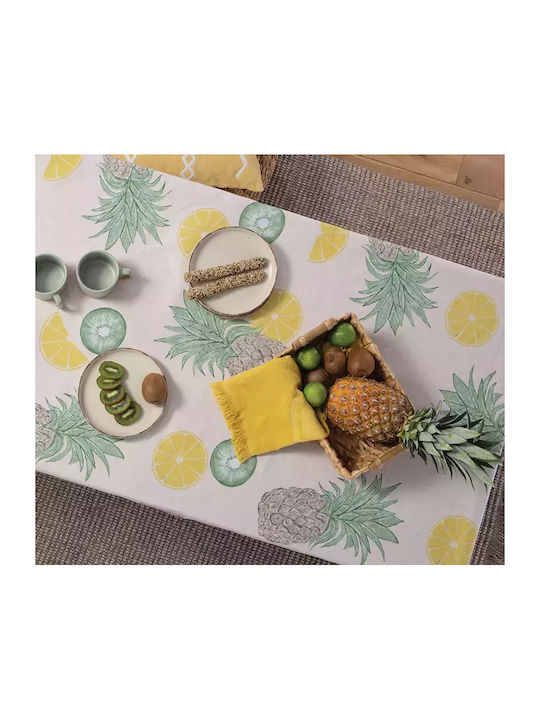 Nef-Nef Homeware Τραπεζομάντηλο Βαμβακερό Αλέκιαστο Coctail Πολύχρωμο 140x180εκ.