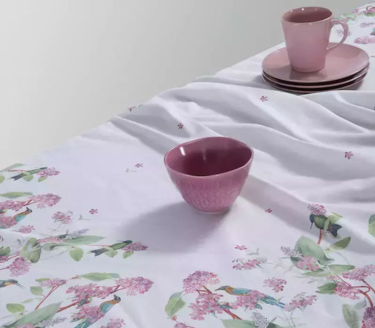 Nef-Nef Homeware Τραπεζομάντηλο Βαμβακερό DREAM ON Εκρού 140x240εκ.