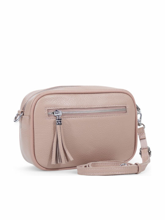 Leather Women's Bag Crossbody Pink