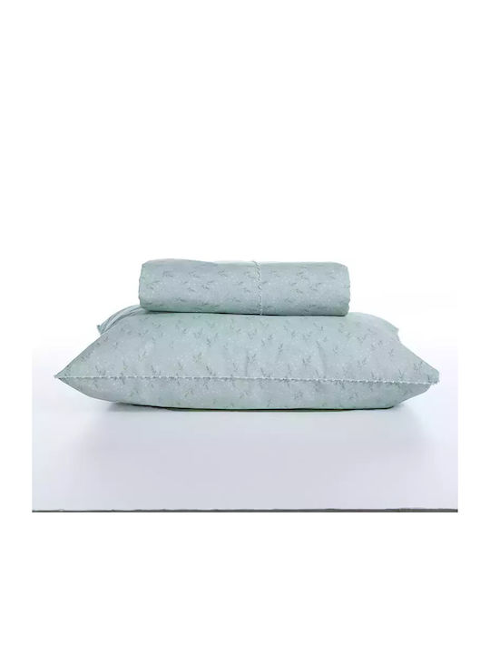 Nef-Nef Homeware Duvet Cover Set Cotton Queen with 2 Pillowcases 230x240 Serenity Josefine Green