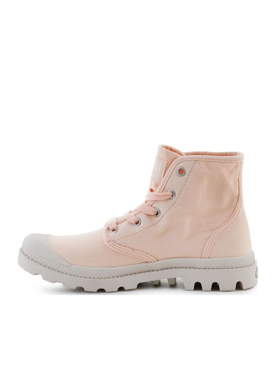 Stiefeletten Damen Rosa