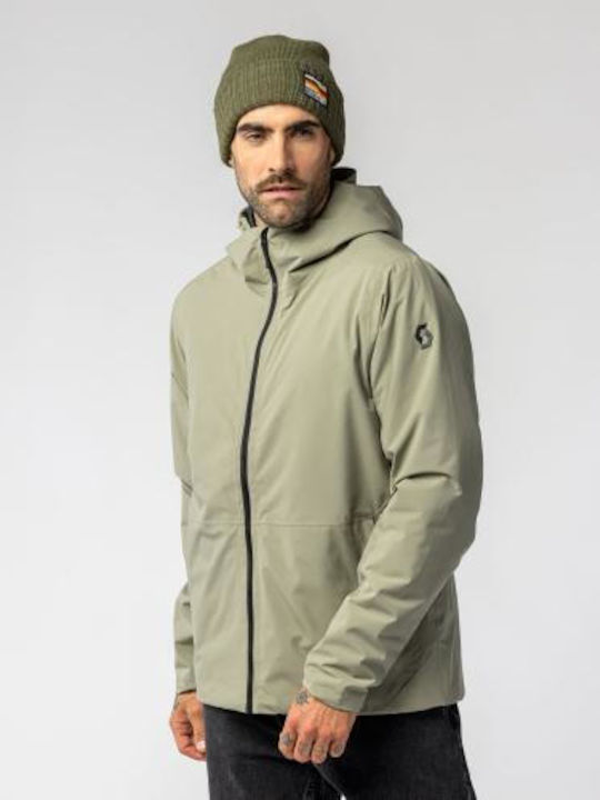 Scott 420489SCT_DST_GREY Ανδρικό Μπουφάν για Σκι & Snowboard Γκρι
