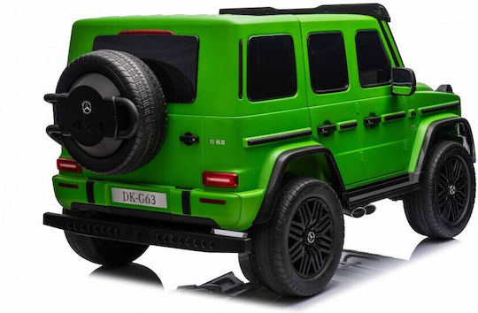 Bo Mercedes-benz G63 4×4 Două Locuri Cu Telecomandă Licențiat 24 Volt Verde Pentru 3+ Ani