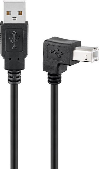 Goobay Usb 2.0 Hi-speed Cable 90° Usb To Usb