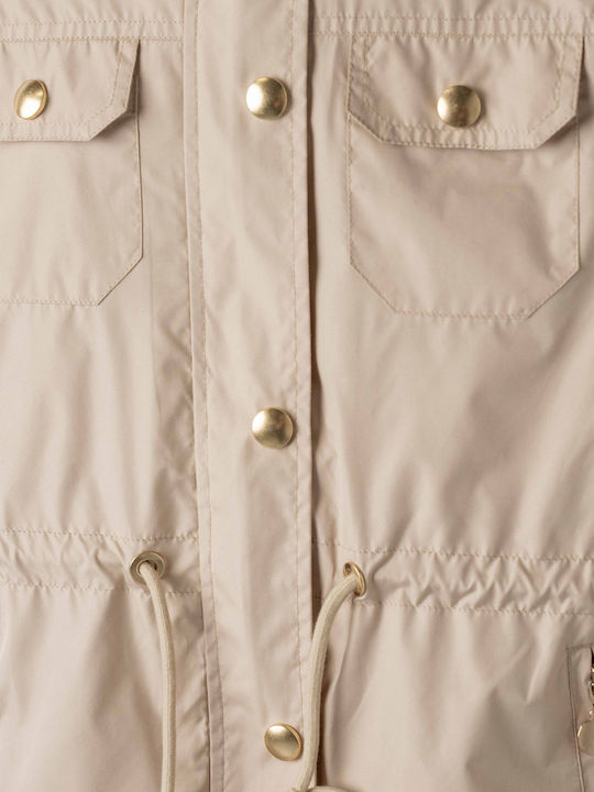 Kinder Trenchcoat Winddicht Beige