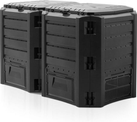 Module Compogreen Black 800lt Πλαστικός Κομποστοποιητής Κλειστού Τύπου 800lt