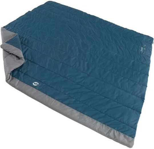 Outwell Пухено Куинсайз 220x200бр Син 180 г/м²Gsm