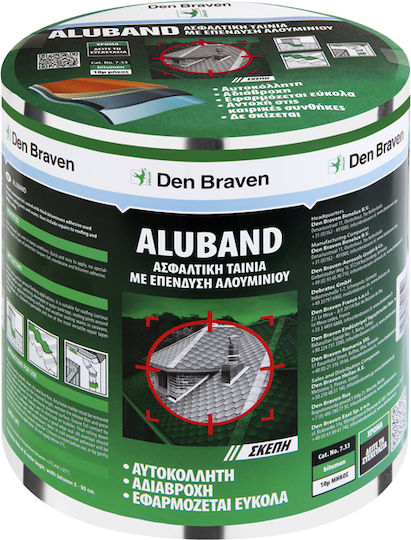 Bostik Den Braven Silver Bituminous Tape with Aluminum Coating 02-1246