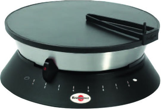Commercial Electric Crepe Maker 1.25kW with Stove Ø33cm