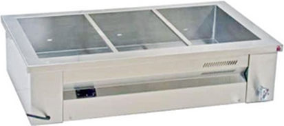 Inomak Commercial Electric Bain Marie GN2/1 2kW