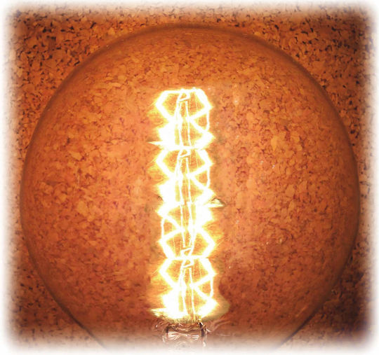 Elvhx Vintage Light Bulb 60W for E27 Socket