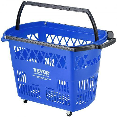 Vevor Shopping Basket Blue