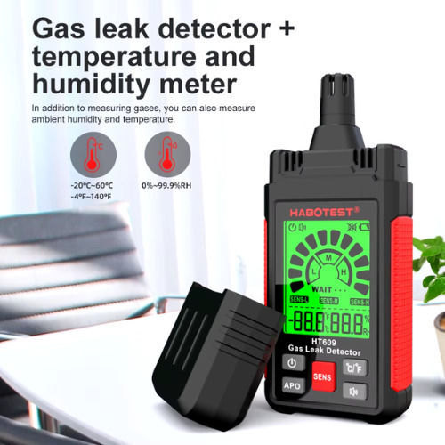 Habotest C2H6 / C4H10 / CH4 / CO Meter HT609