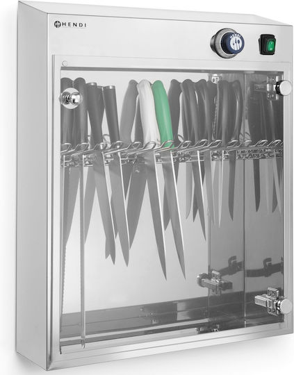 Hendi Messersterilisator für 14 Messer 36W 51x16x61cm