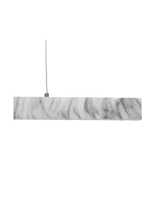 Eko Light Pierce Κρεμαστό Φωτιστικό Λευκό LED