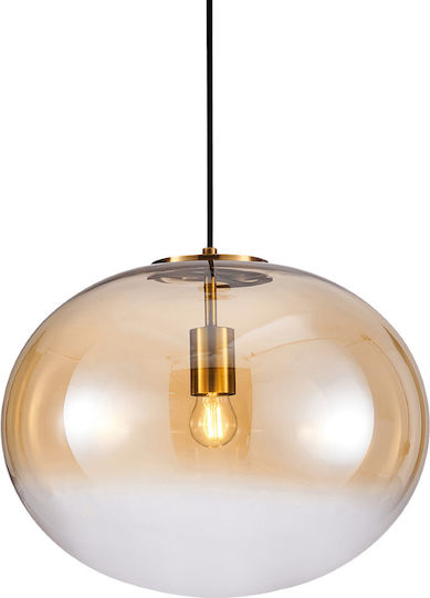 Eko Light Campania Κρεμαστό Φωτιστικό Χρυσό με Ντουί E27