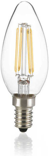 Eurolamp LED Bulb 2.5W 120mm for Socket E14 and Shape C35 Warm White 525lm