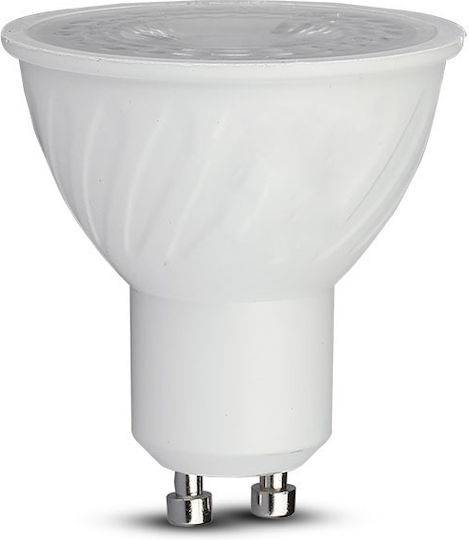 V-TAC VT-227 LED Bulb 6.5W for Socket GU10 and Shape MR16 Natural White 480lm