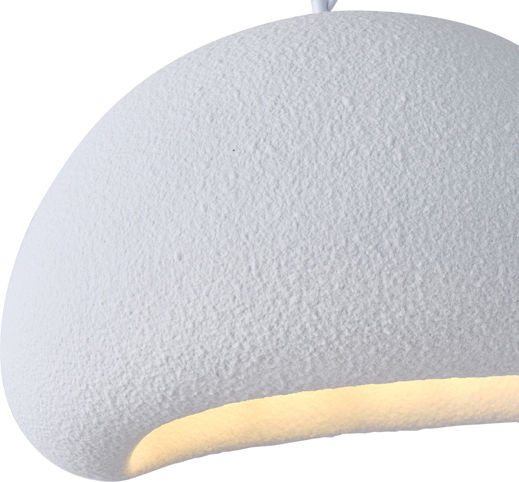 Eurolamp Aeonic Κρεμαστό Φωτιστικό Λευκό με Ντουί E27 50x41x31εκ.