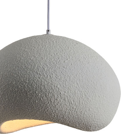 Eurolamp Aeonic Lustră Gri cu Dulie E27 34x30x25cm.