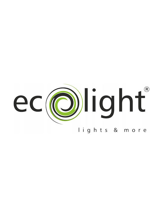 Eco Light Κρεμαστό Φωτιστικό Μαύρο με Ντουί GU10