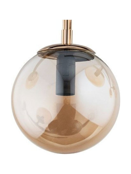 Alfa Hängelampe Schwarz Schiene für 5 Lampen E14, E.14