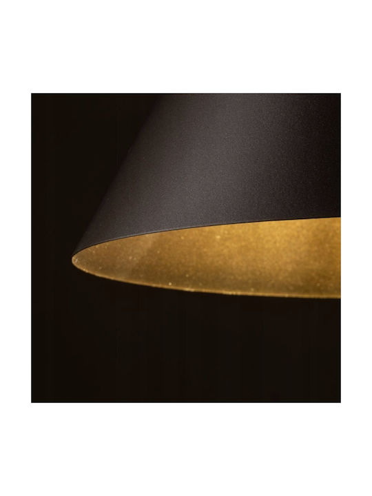 TK Lighting Hängelampe Braun mit Fassung E27 25x25cm.