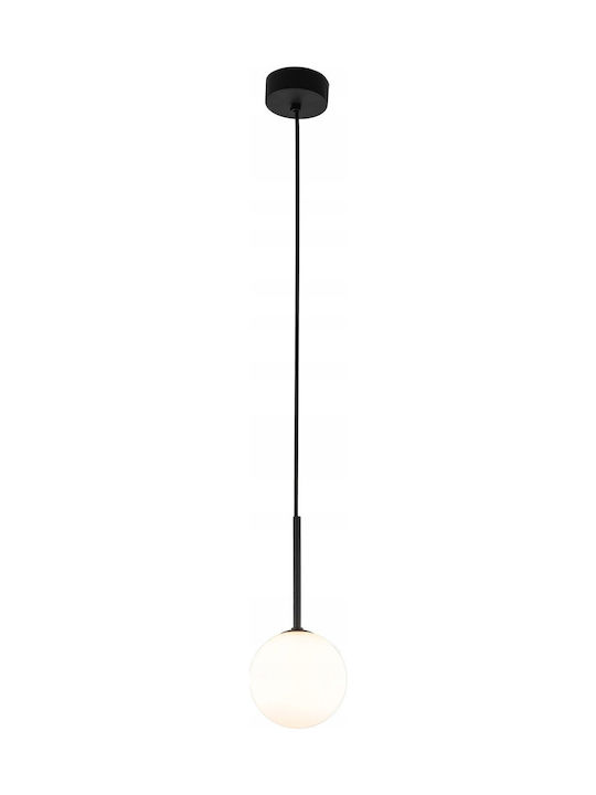 TK Lighting Martin Κρεμαστό Φωτιστικό Μαύρο με Ντουί G9 12x160εκ.