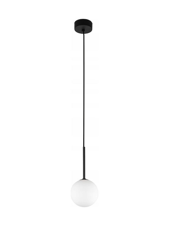 TK Lighting Martin Κρεμαστό Φωτιστικό Μαύρο με Ντουί G9 12x160εκ.