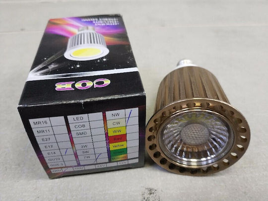LED-Lampe 7W für Fassung E14 Kühles Weiß 450lm