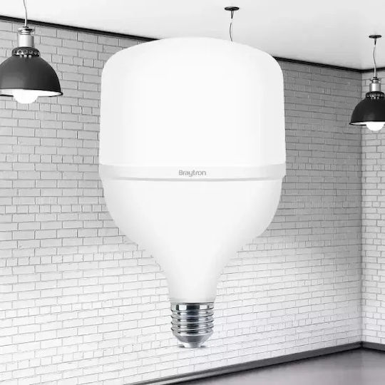 Braytron Λάμπα LED 28W για Ντουί E27 και Σχήμα T100 Ψυχρό Λευκό 3000lm