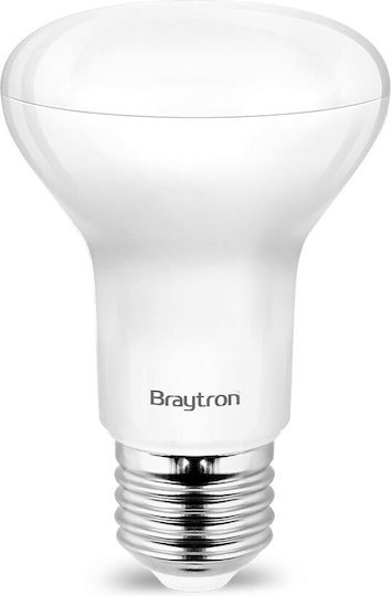 Braytron LED Bulb 9W for Socket E27 and Shape R63 Cool White 780lm