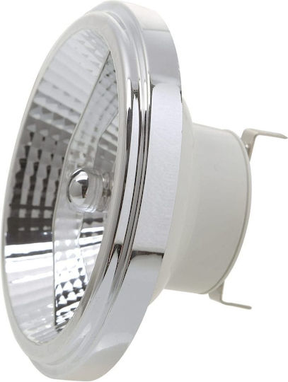 Redled Λάμπα LED 12W 111mm για Ντουί G53 και Σχήμα AR111 Θερμό Λευκό 900lm