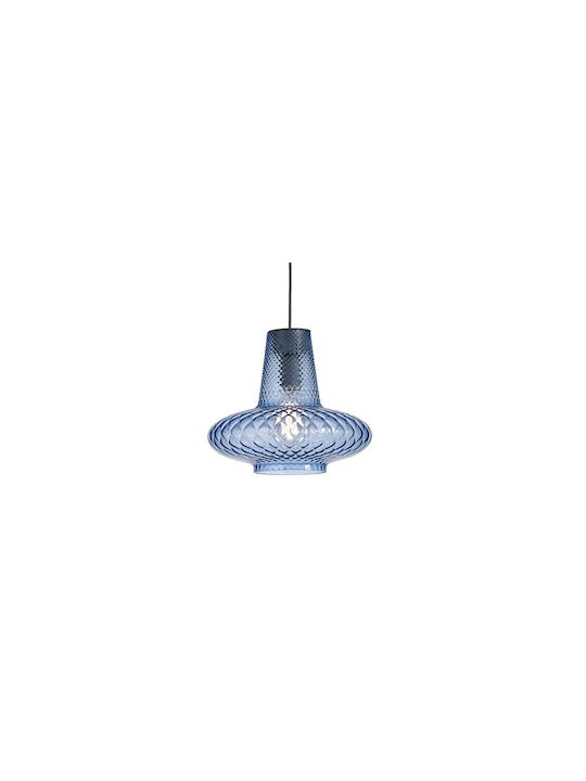 Zafferano Pendant Light Blue with Socket E27 32x315cm