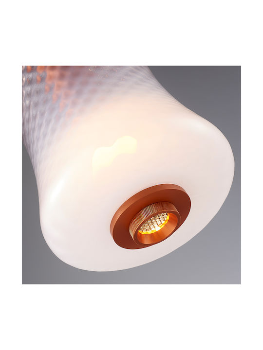 Sun Light Κρεμαστό Φωτιστικό Μαύρο LED 35x35x180εκ.