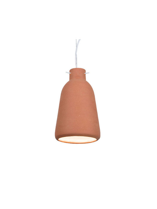 Zambelis Lights Pendant Light Orange with Socket E27