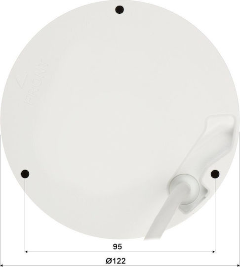 Dahua IPC-HDBW5541R-ASE IP Камера за наблюдение Full HD+ 5MP Водоустойчива с Микрофон и Обектив 2.8мм