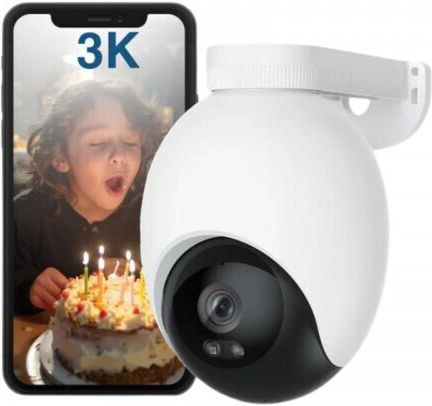 Imilab EC6 IP Surveillance Camera Wi-Fi Full HD+ 5MP Waterproof with Two-Way Communication and Lens 2.4mm