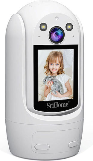 Sricam SH060 IP Κάμερα Παρακολούθησης Wi-Fi Full HD 1080p με Αμφίδρομη Επικοινωνία και Φακό 4mm