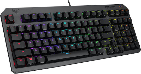 Asus TUF Gaming K3 Gen II Οπτικό Gaming Πληκτρολόγιο με RGB φωτισμό (Αγγλικό US)