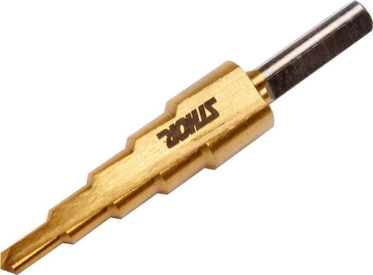 Sthor Diamond Drill HSS with Cylindrical Shank for Metal 4mm / 2mm