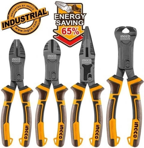 Ingco Pliers set Length 203.2mm 4pcs